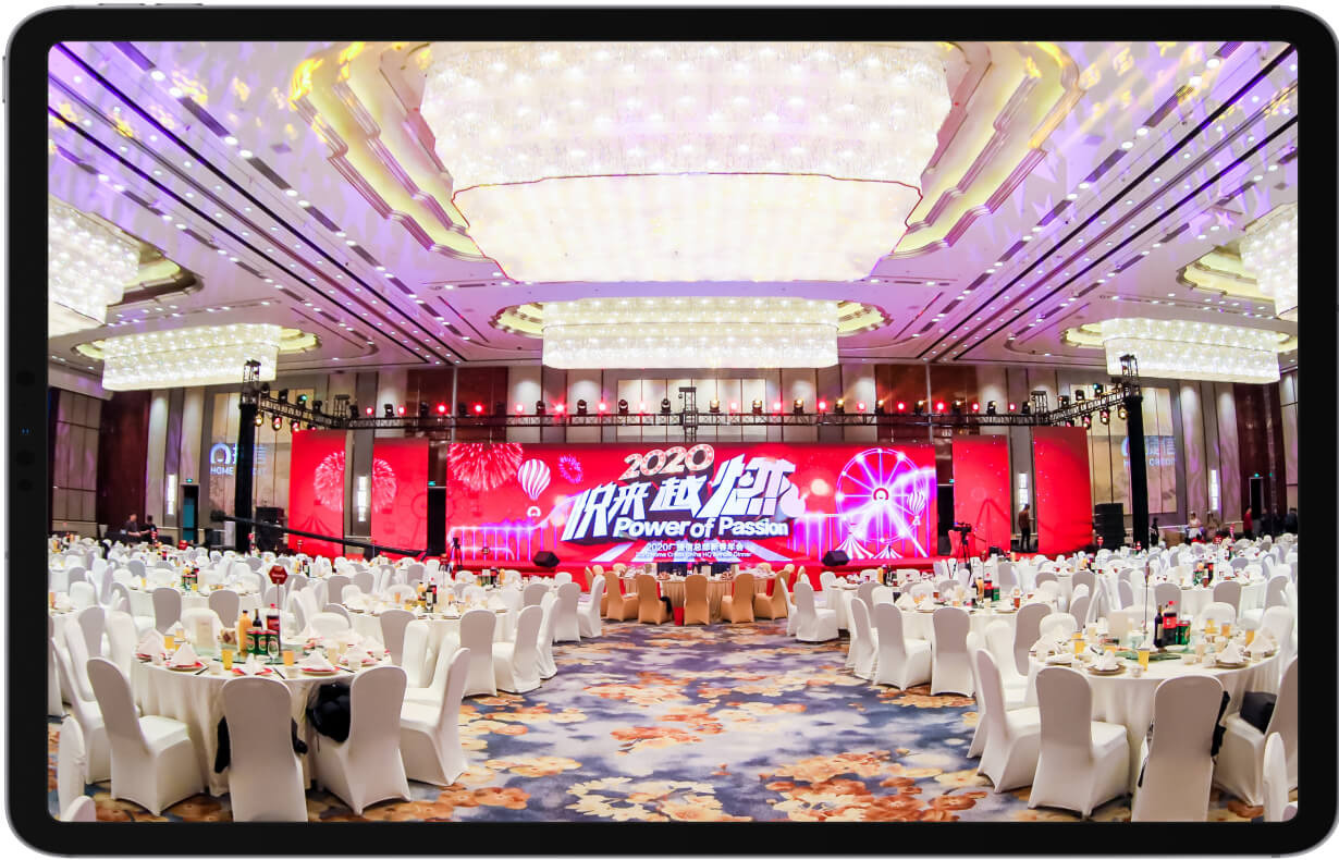 1.大屏互动聚集现场流量